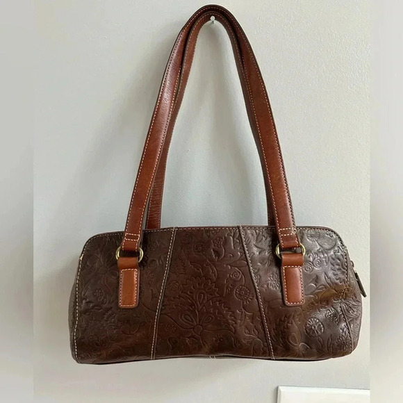 Fossil leather shoulder bag - Picture 8 of 16